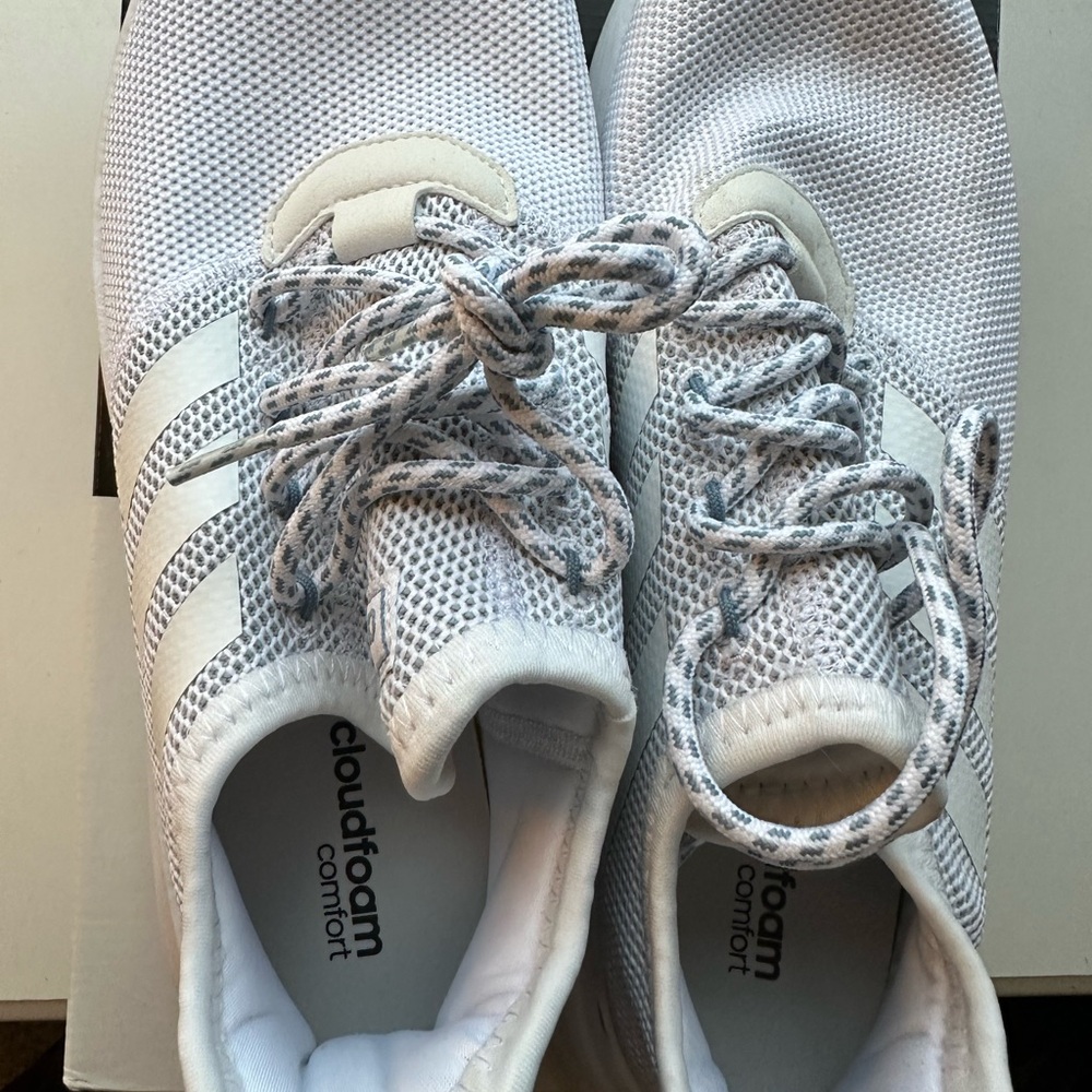 Adidas Little Racer RBN NEW Women's White Sneakers  11 NEW - Picture 7 of 10